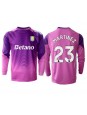Billige Aston Villa Emiliano Martinez #23 Keeper Tredjedrakt 2025-26 Langermet
